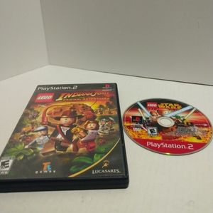 PlayStation 2 game. LEGO INDIANA JONES, the original adventure. Pre owned